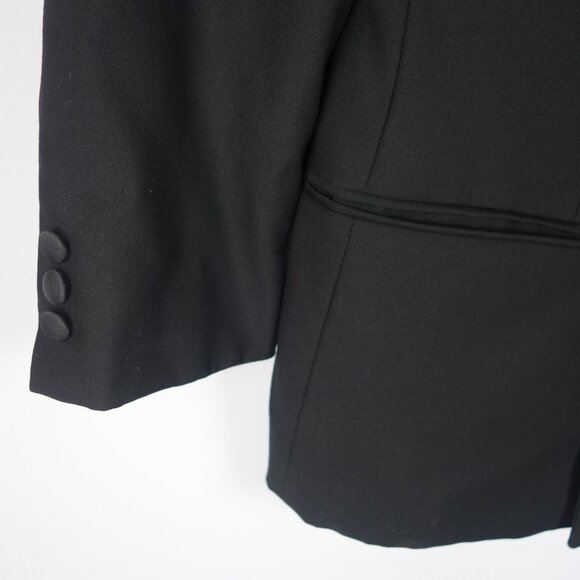 Vintage Mani by Giorgio Armani Double-Breasted Virgin Wool Blazer, Size 40 - Picture 6 of 12